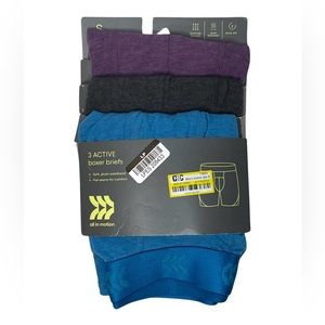 ALL IN MOTION - Men’s 3pk Active Boxer Briefs.